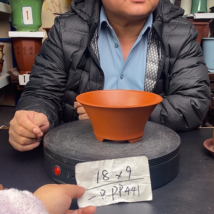 紫砂花盆货号一只PP441