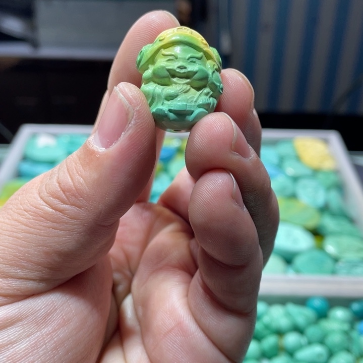 菱锰矿珠宝半成品未镶嵌