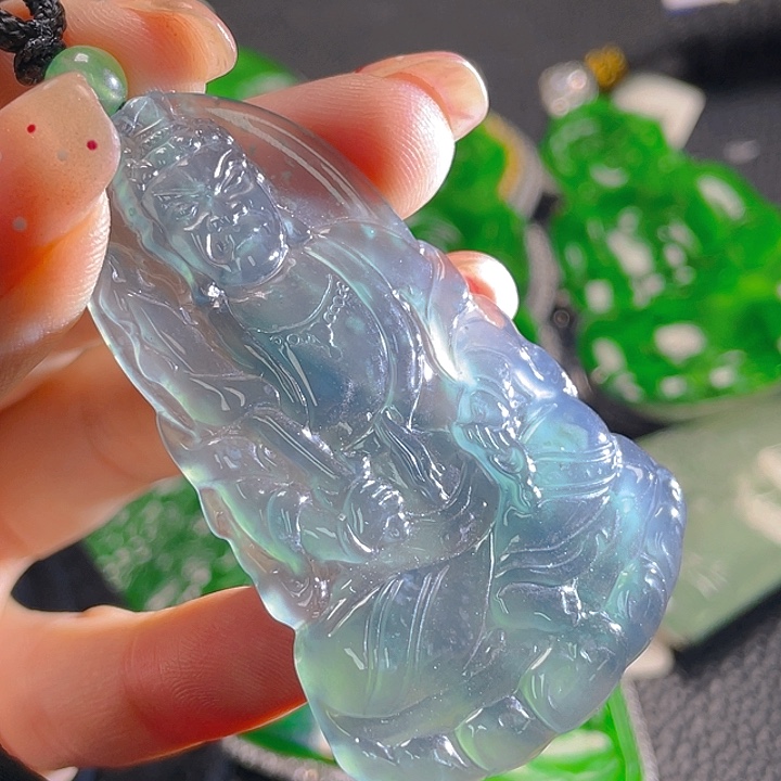 翡翠颈饰未镶嵌04，