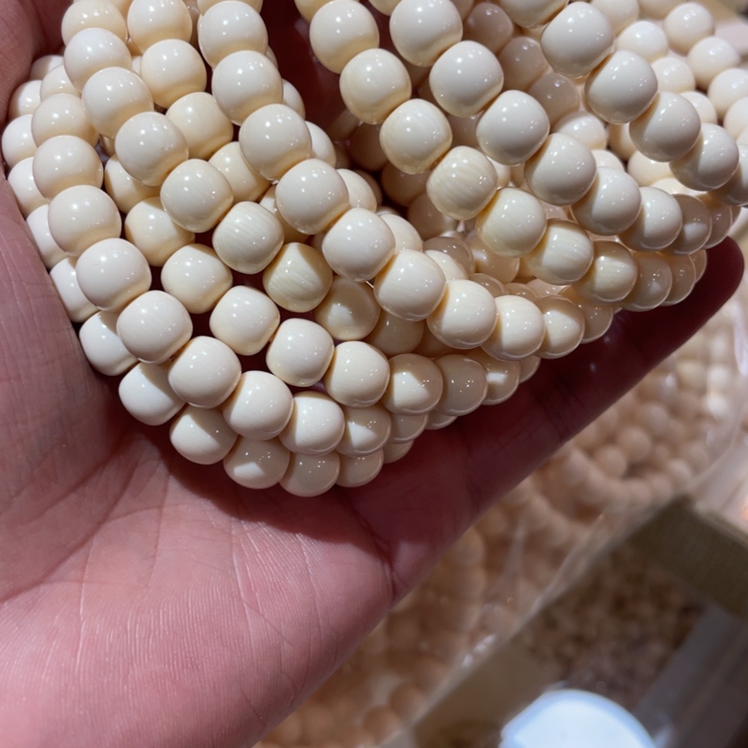 手串/手链/手镯猛犸象牙7*8果冻