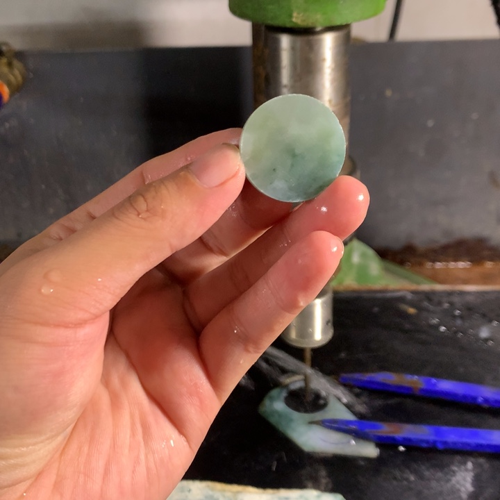 人***戏定制翡翠未镶嵌天然翡翠