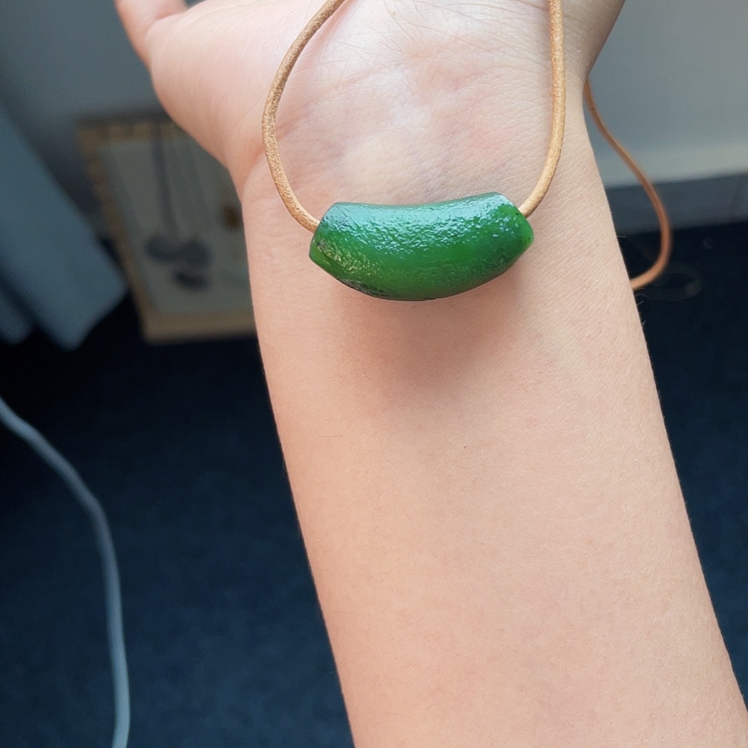 颈饰未镶嵌和田玉