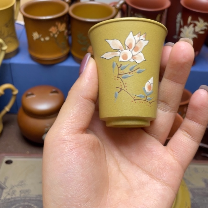 紫砂茶杯紫砂主人杯