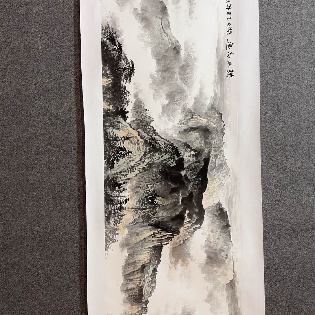 国画杜浩老师手绘作品