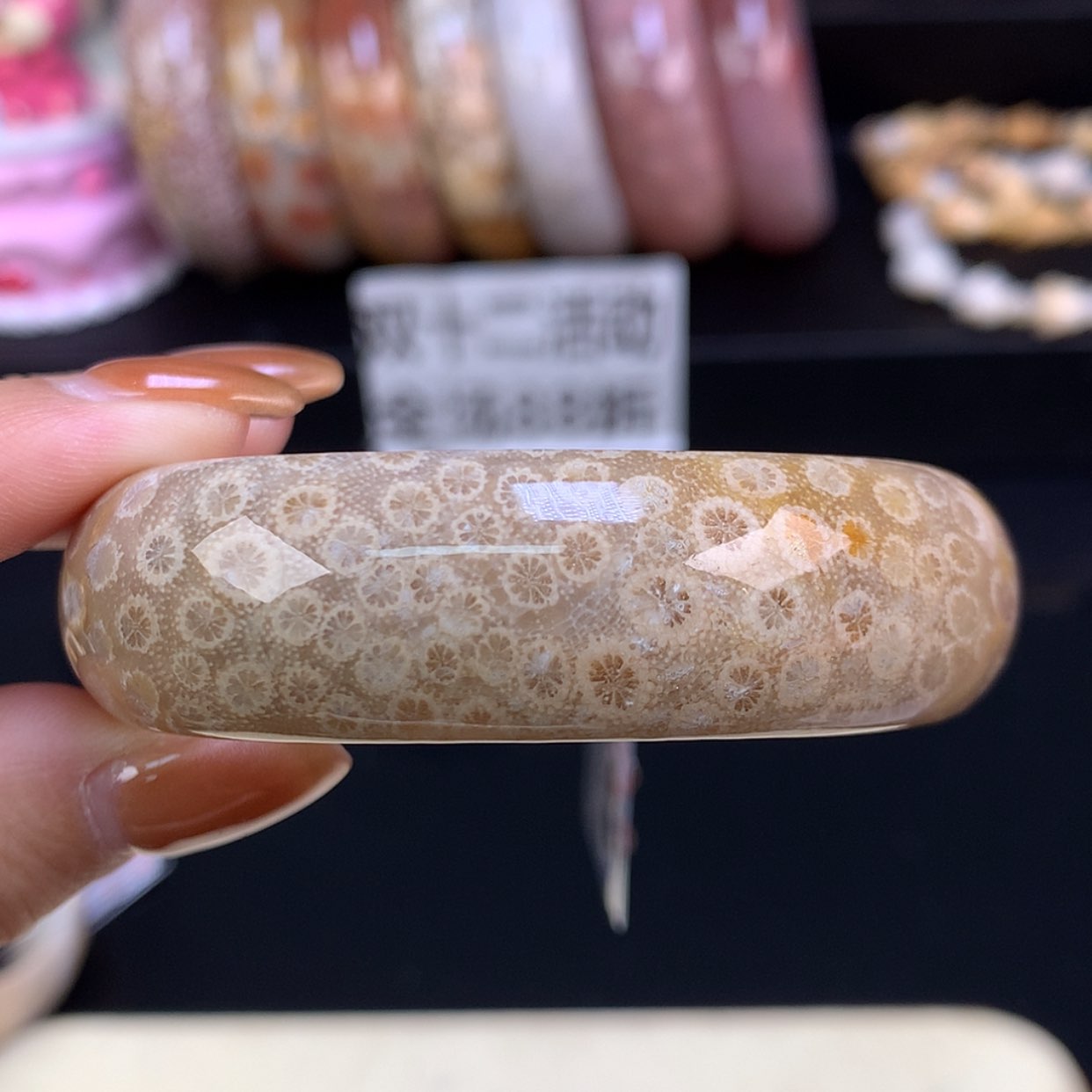 【闪购商品】颈饰未镶嵌硅化珊瑚（珊瑚玉）玛格丽特52.2（1号）