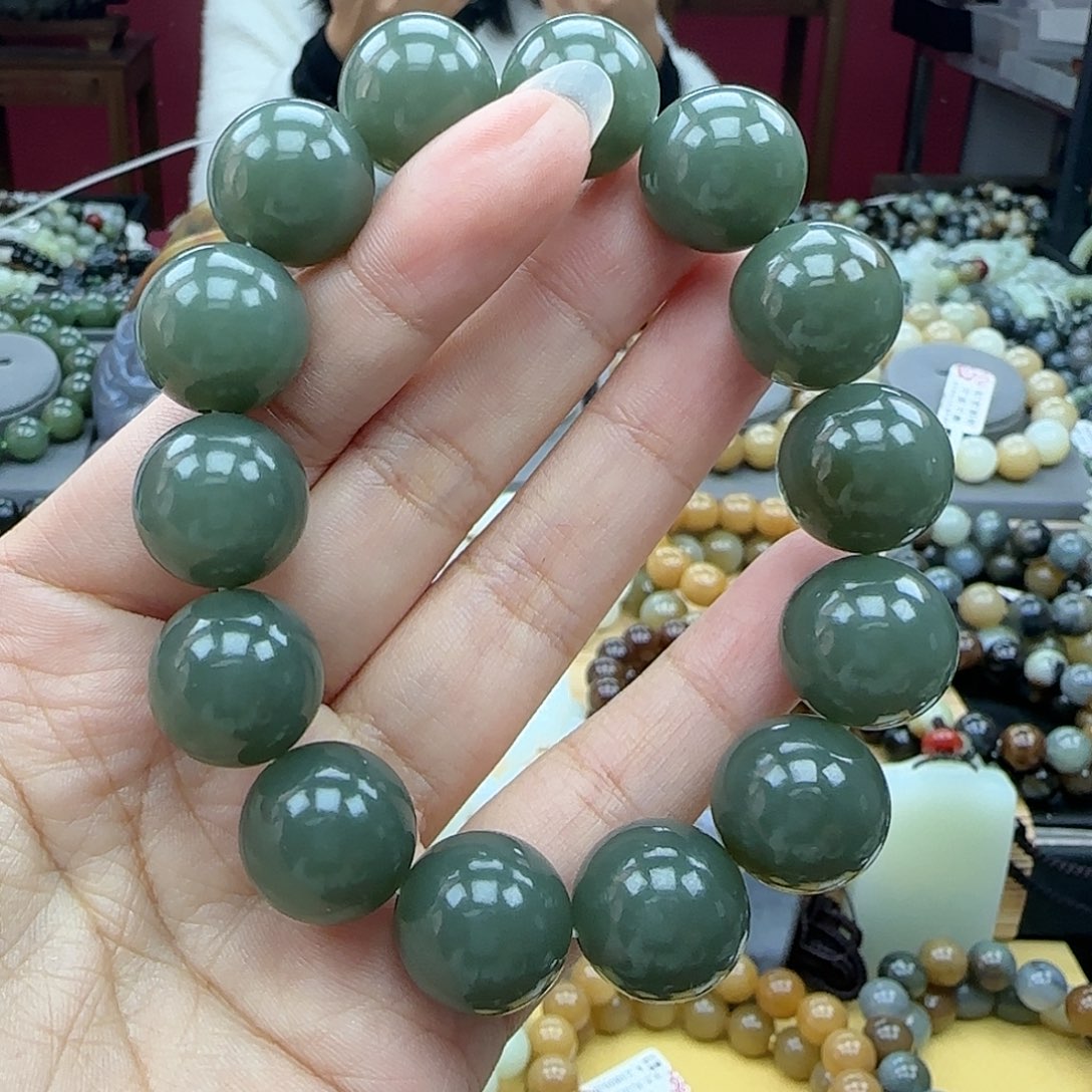 和田玉手链未镶嵌