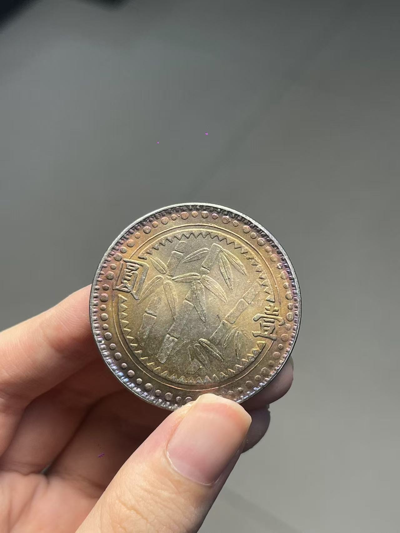 精美手工艺术摆件 复古摆件彩色竹