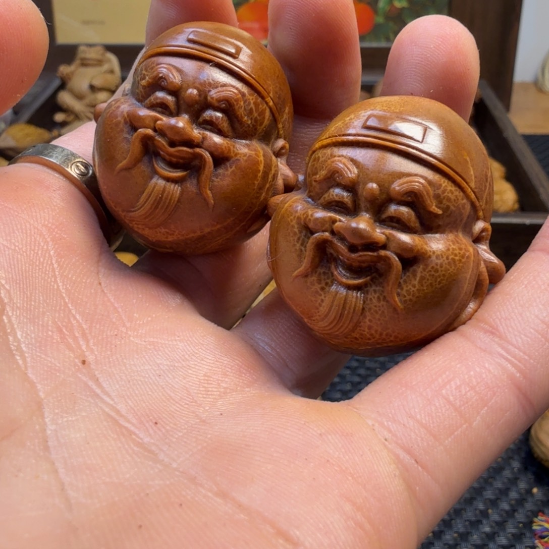 橄榄核手串/手链财神头