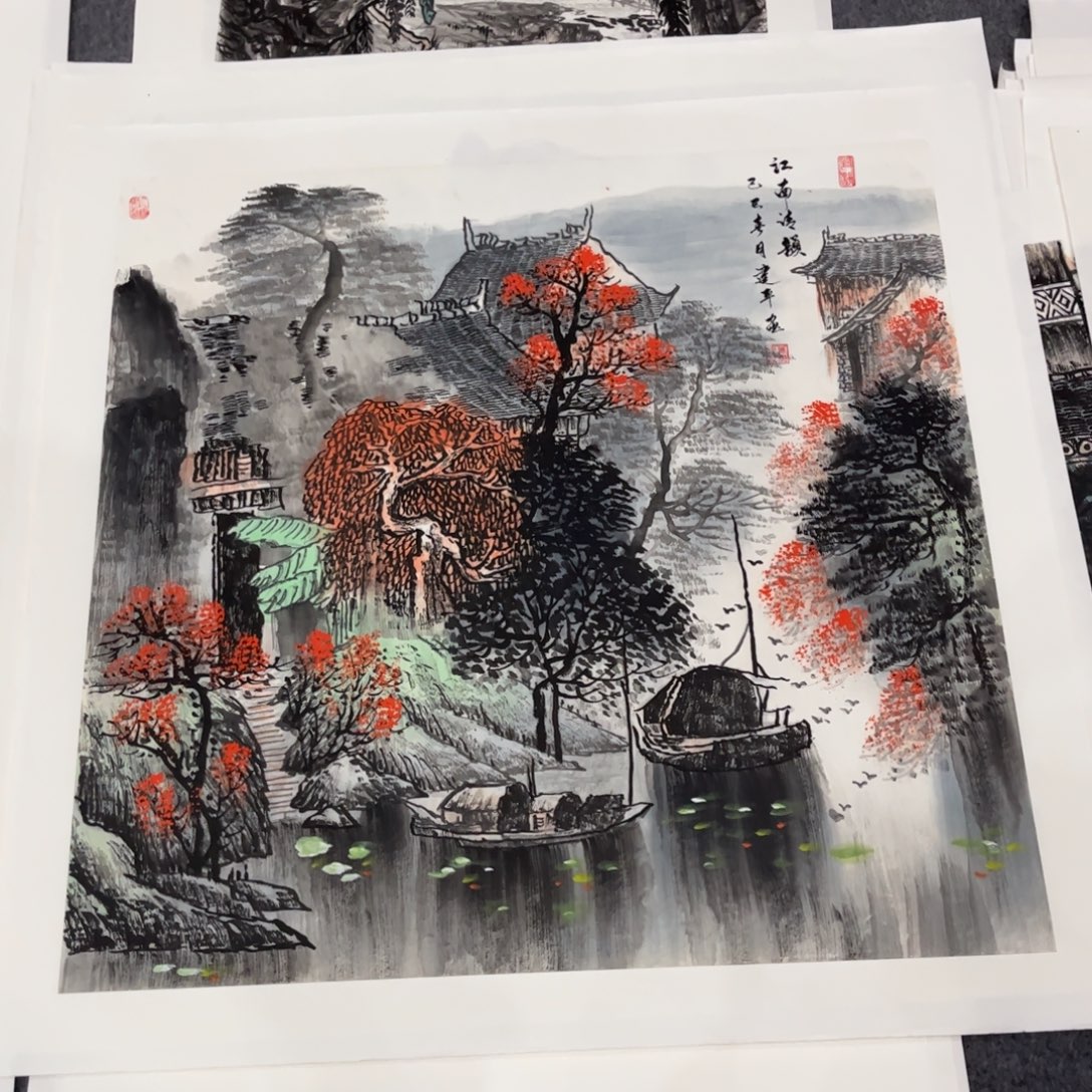 国画ZH精品国画单幅任发
