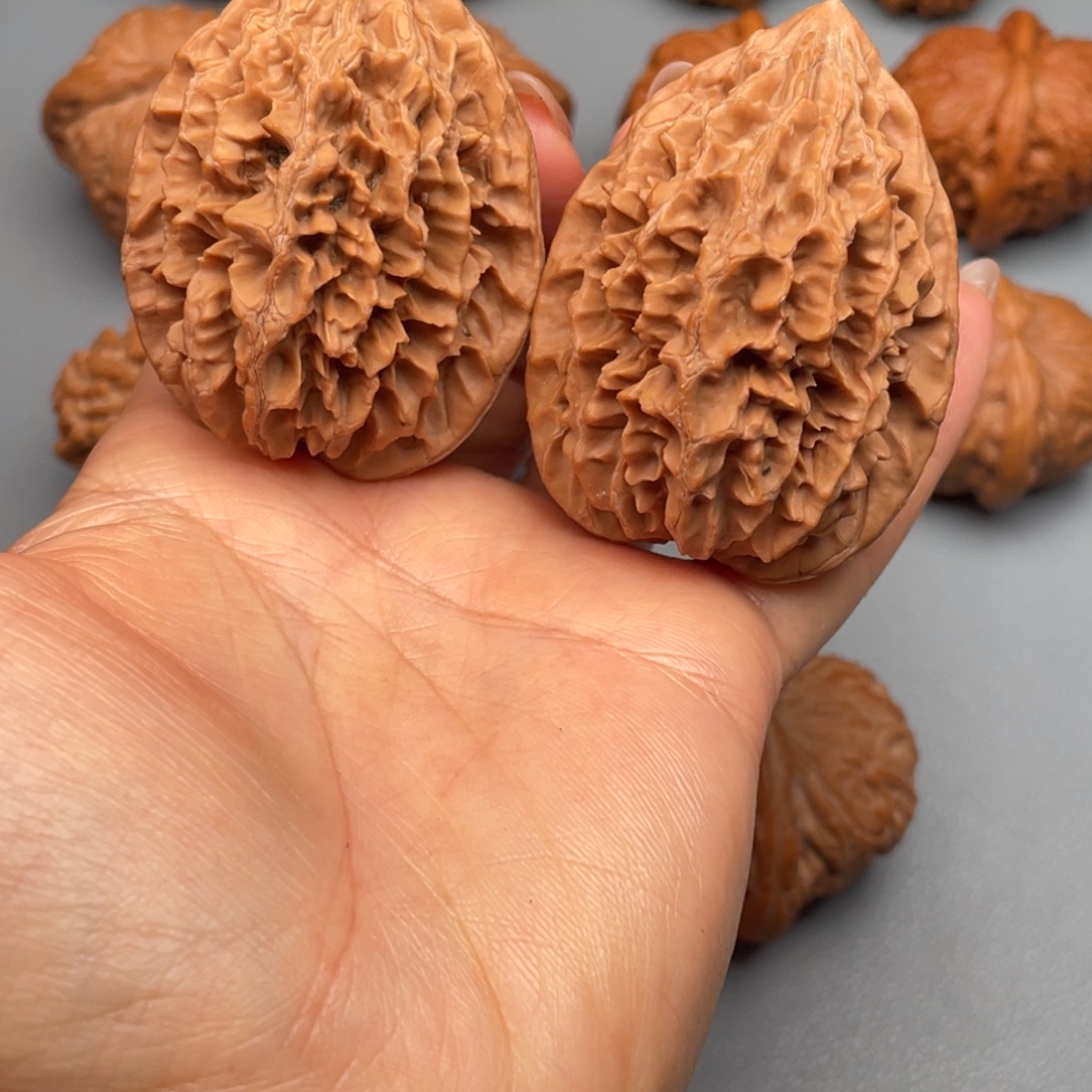 文玩核桃把件41招财麒麟