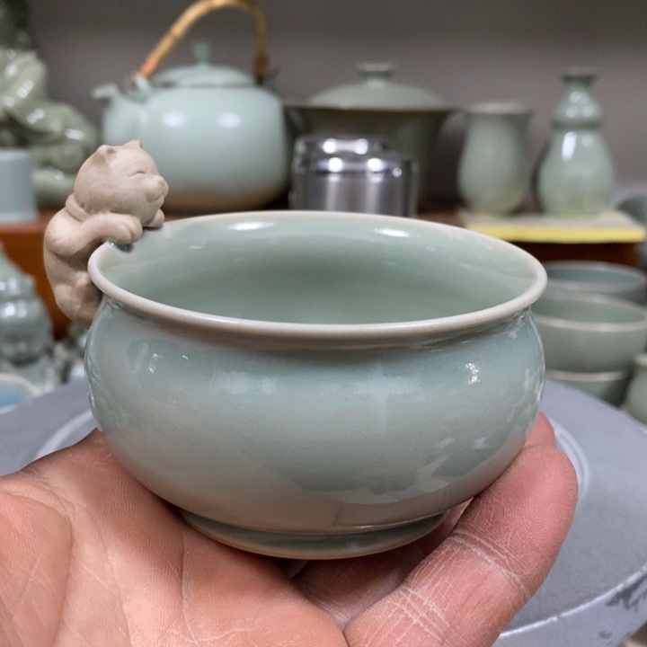 杯子原产地原矿釉 汝 瓷