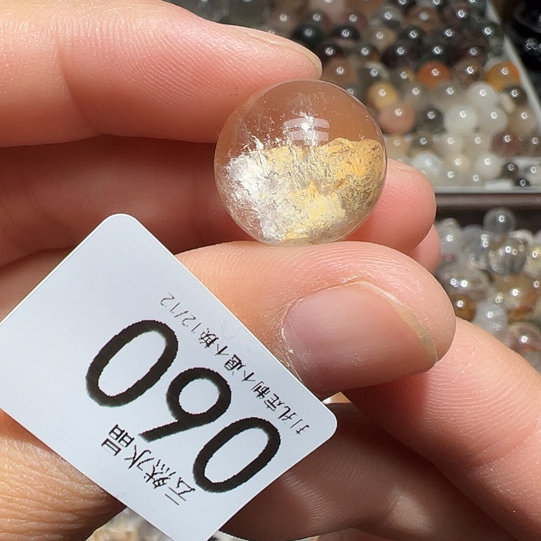 珠宝半成品水晶未镶嵌