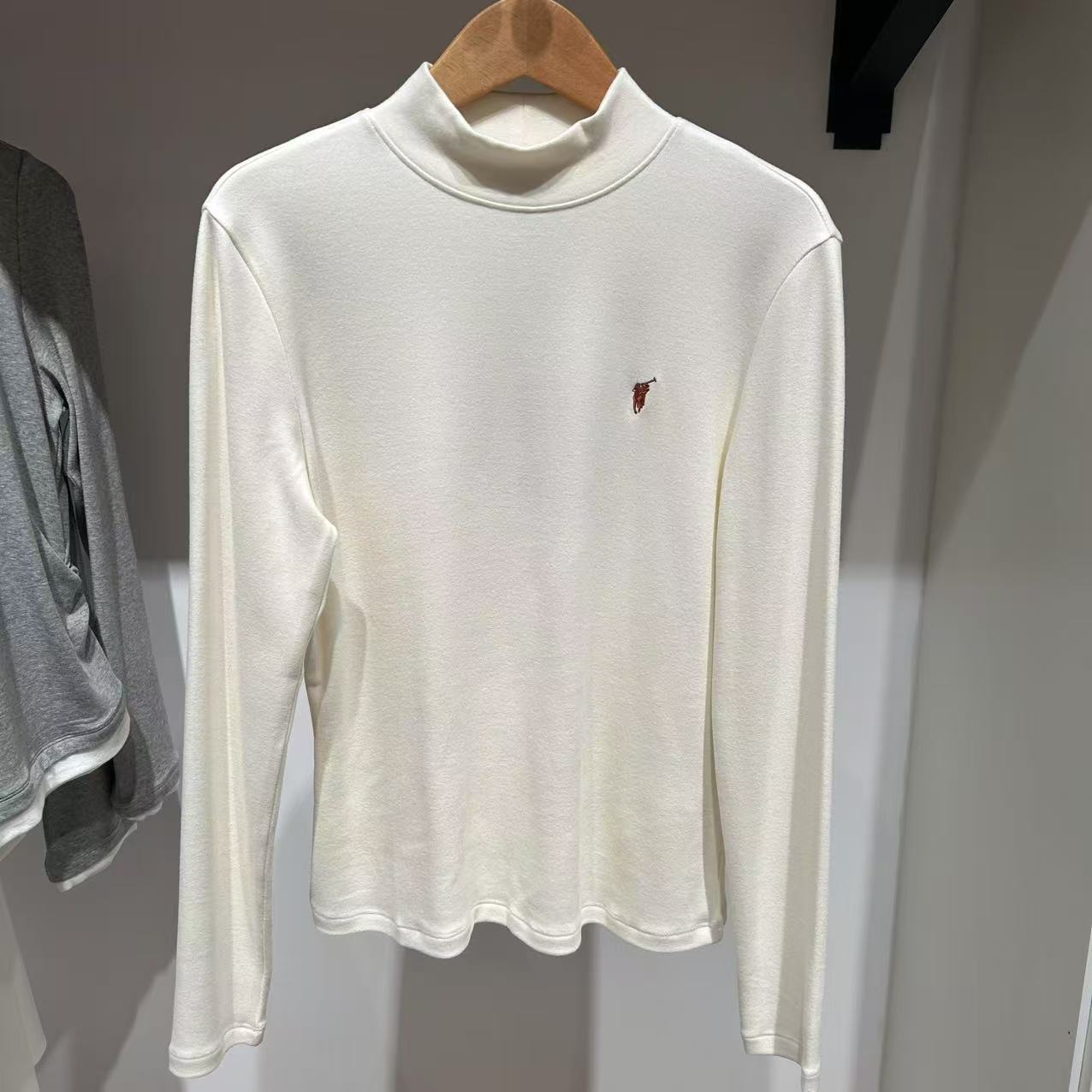 POLOWALK2025年女士秋季新款长袖T恤简约百搭