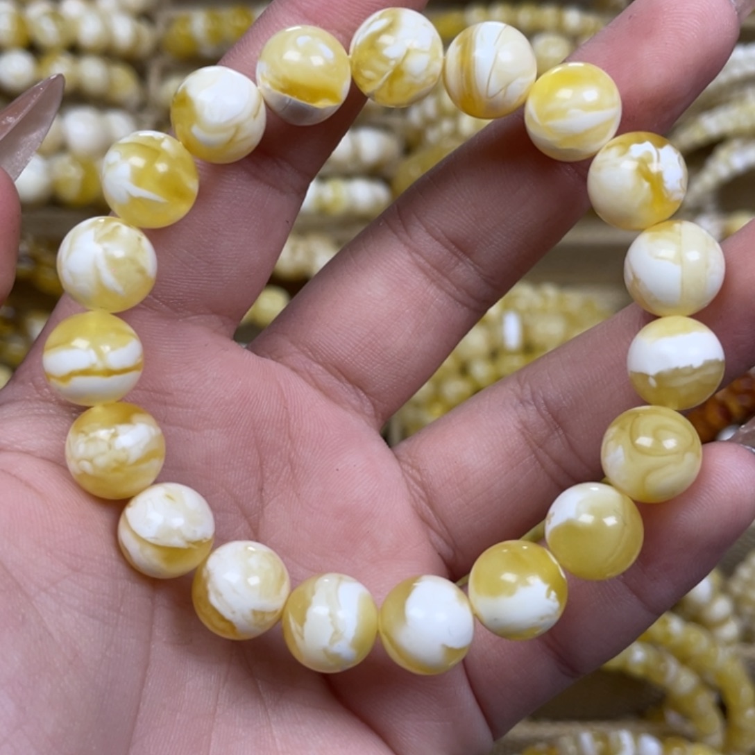 手绳琥珀未镶嵌10.6m