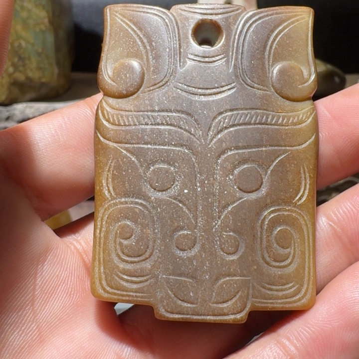 和田玉（糖玉）颈饰未镶嵌用****6