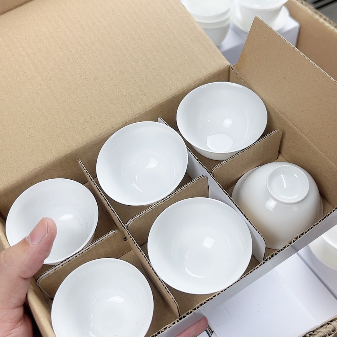 【闪购商品】6个修脚杯骨瓷超薄胎