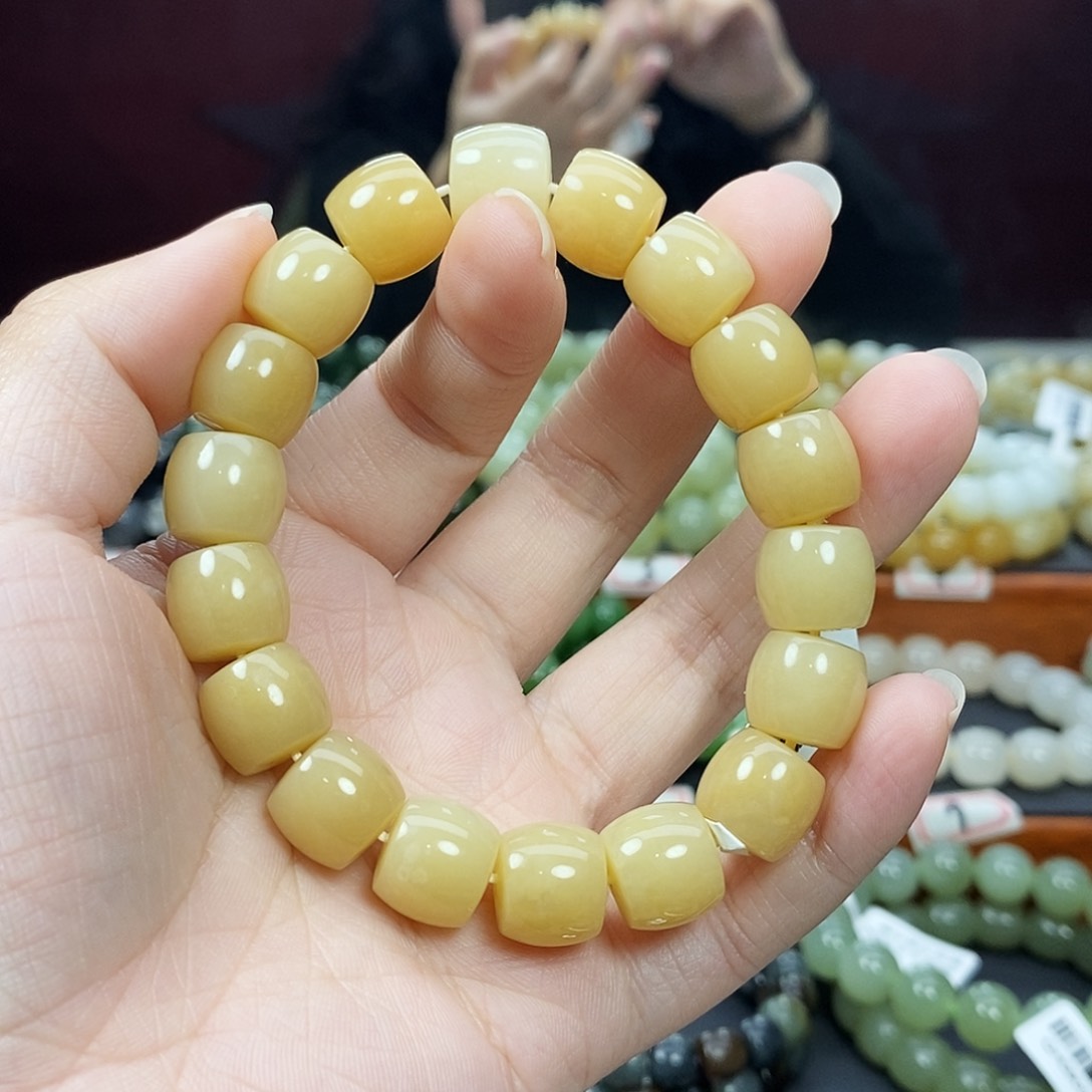 和田玉手链未镶嵌