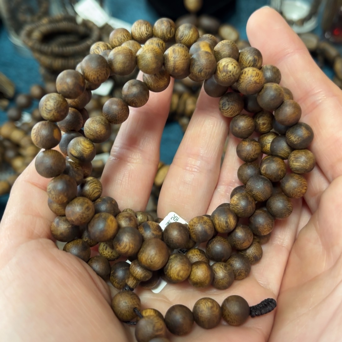 沉香手串乌身卡8-25克多样性发货一条