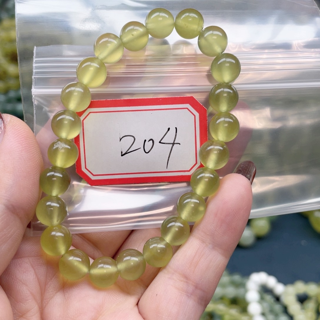 未镶嵌蛇纹石玉手串