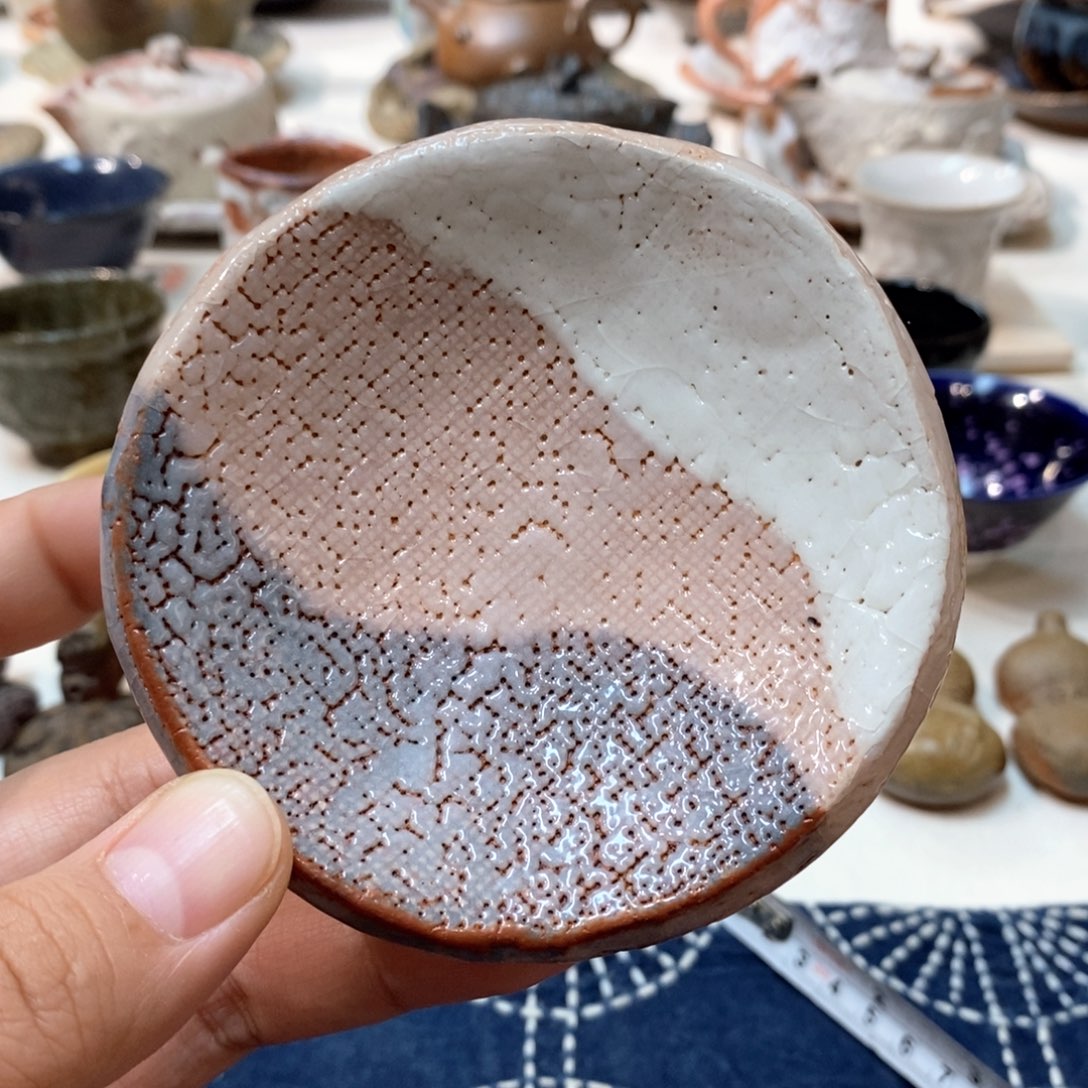 柴烧侘寂粗陶茶具