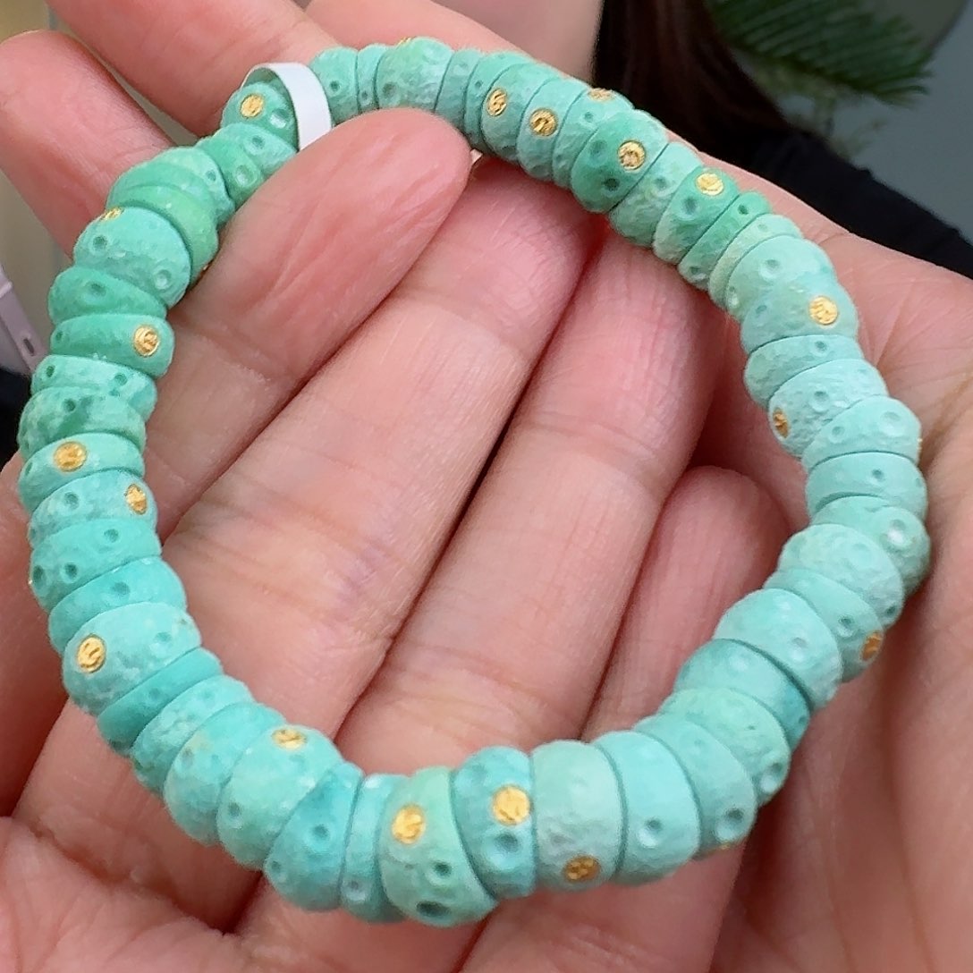 绿松石珠宝奇石未镶嵌