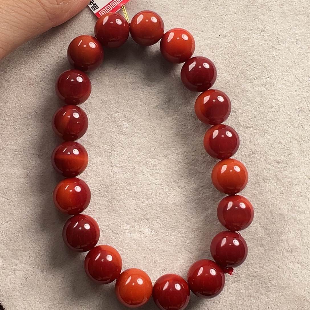 南红玛瑙未镶嵌手串