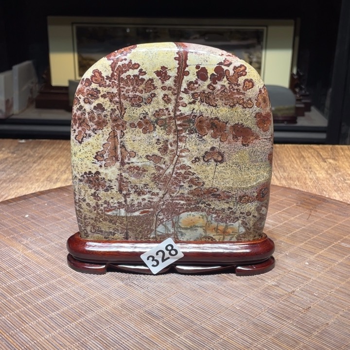 香榧木阿*。广西柳州国画石