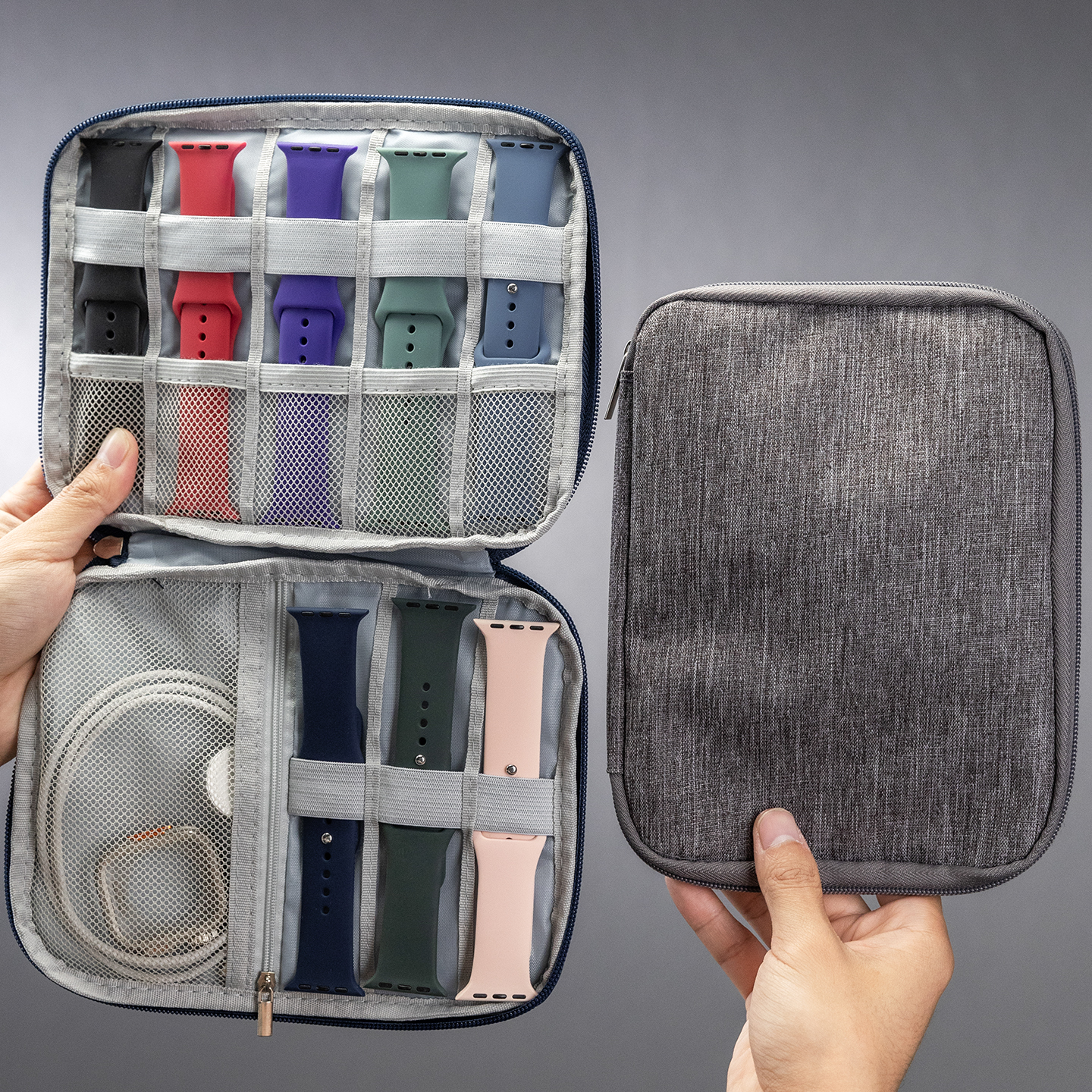 【表带收纳包】适用苹果手表AppleWatch华为小米智能手表表带收纳