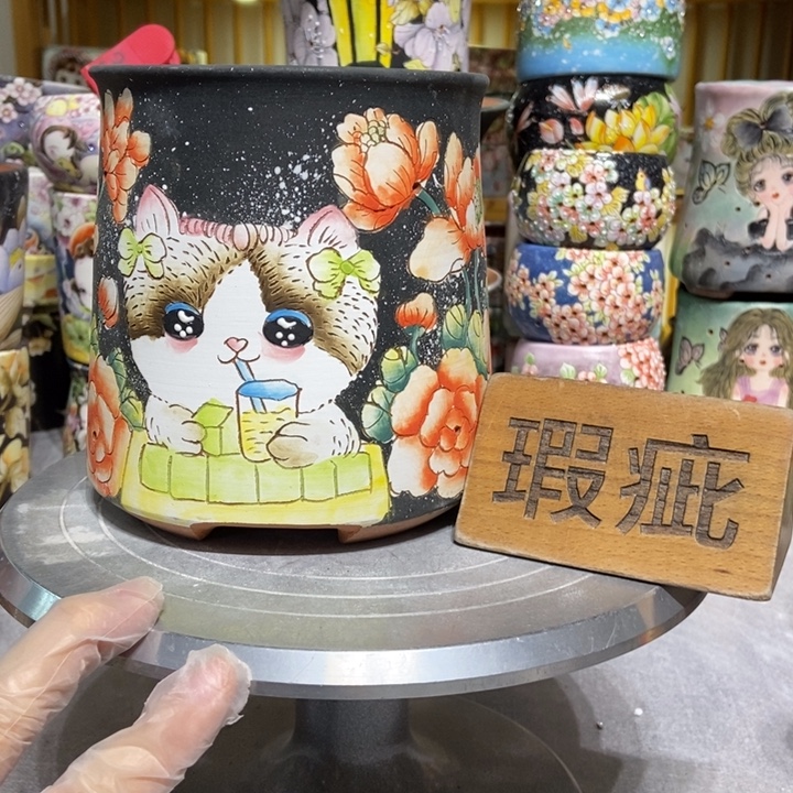 景德镇艺术手绘作品