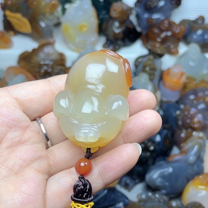 玛瑙/玉髓饰品未镶嵌