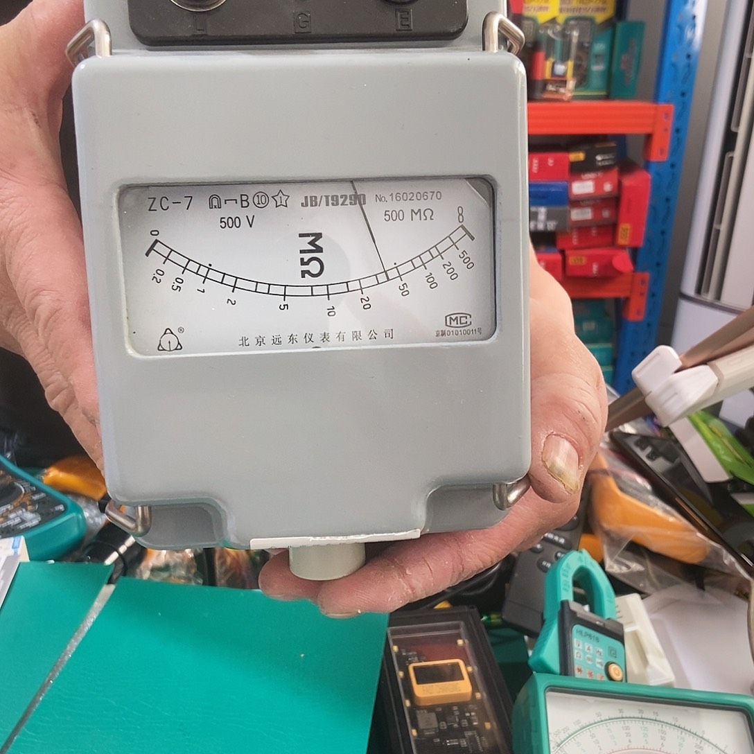 500伏兆欧表老表成色新