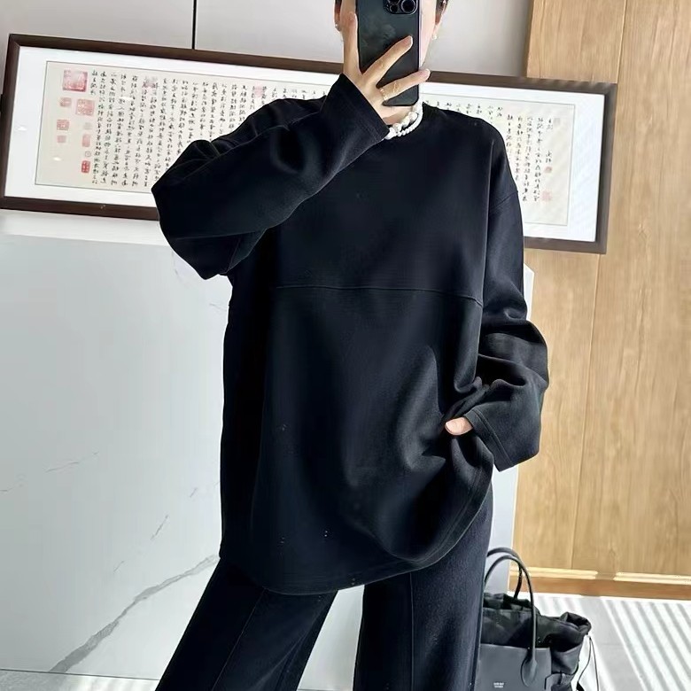 希尔女士秋冬中长款卫衣