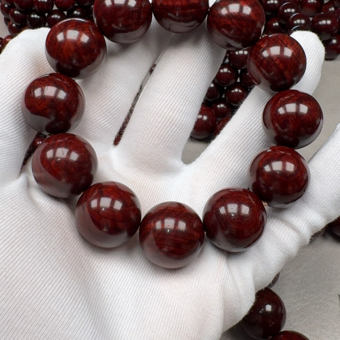 不***夜小叶紫檀手串/手链20水波