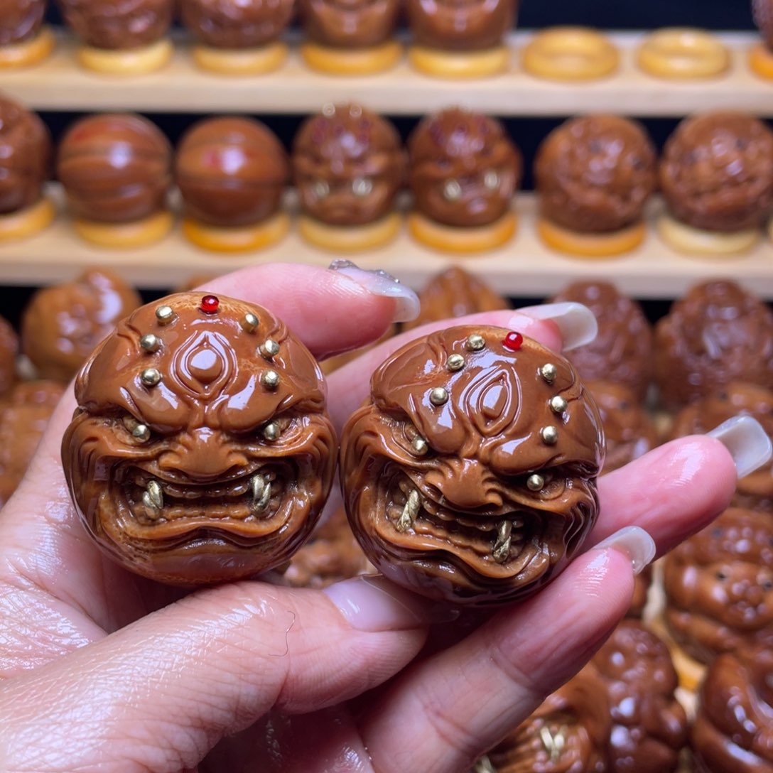 橄榄核把件生****…巴西大橄榄