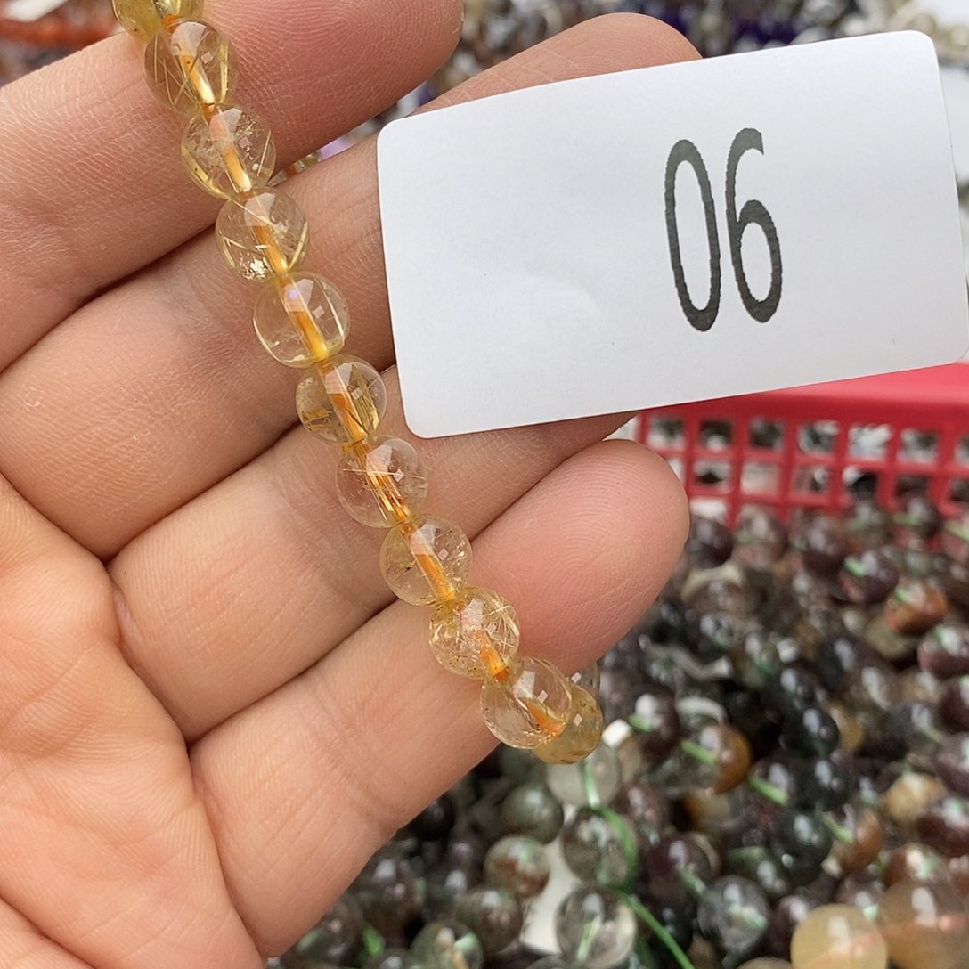 水晶手链未镶嵌手链