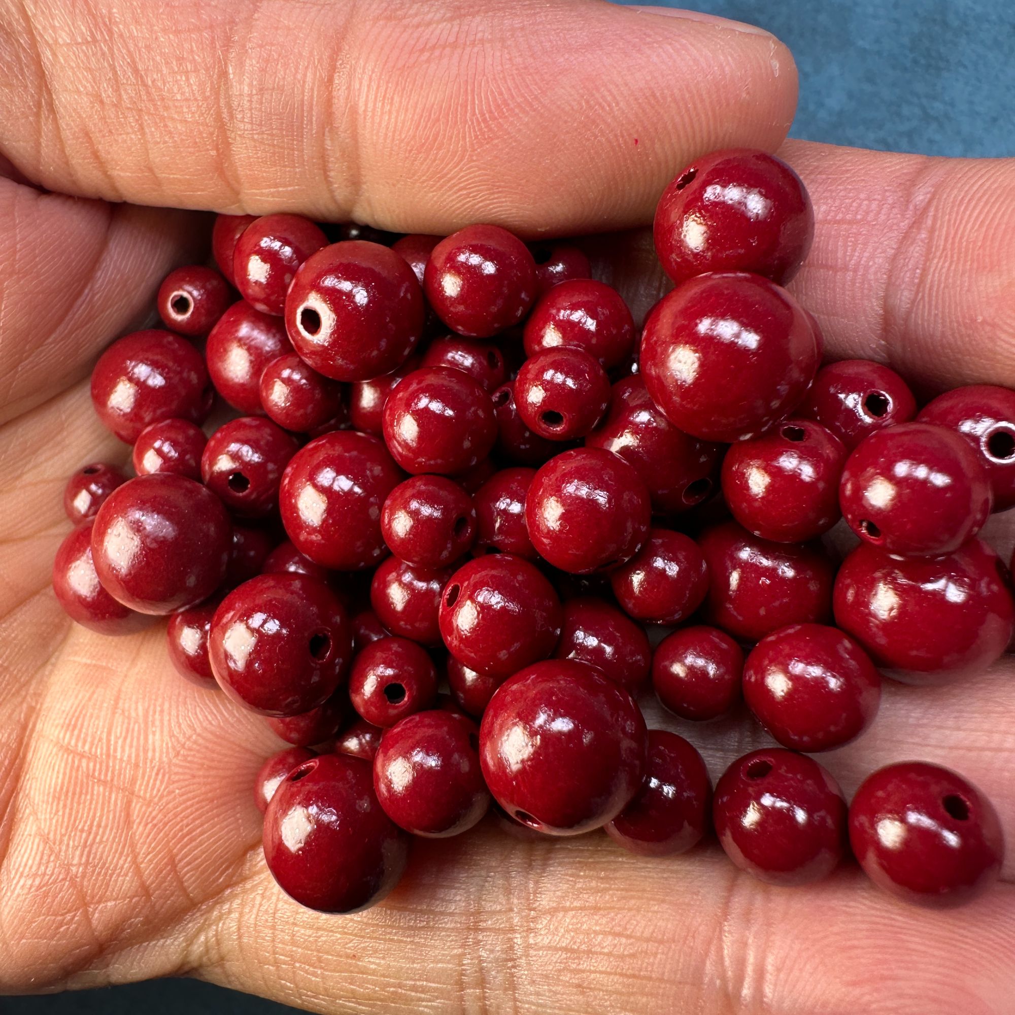 含辰砂工艺品直播装【中含量不支持火烧】紫砂创意DIY手串