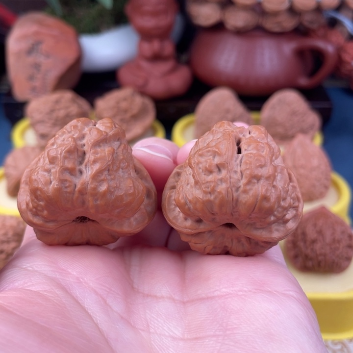 吊坠文玩核桃蛤蟆头36