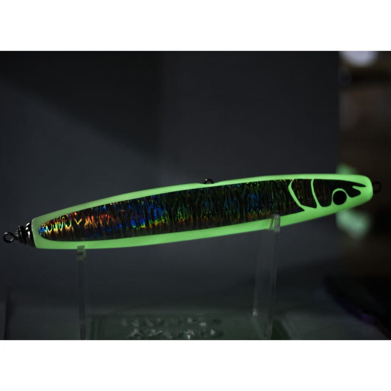 CRAZY OCEAN重型夜光沉水铅笔木制长度230mm150g