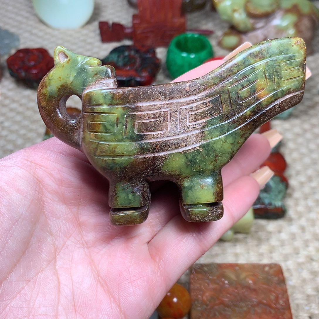 白玉菩提吊坠挂件