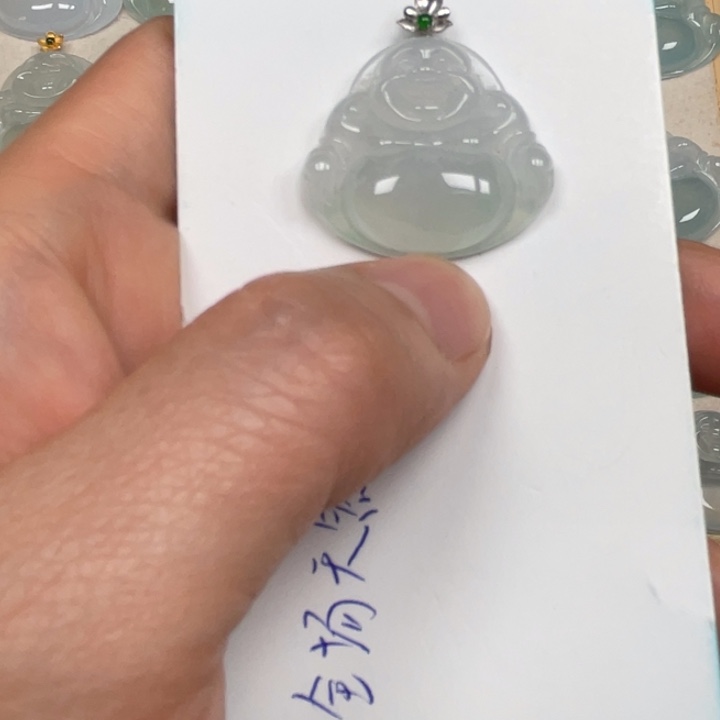 翡翠未镶嵌吊坠(不含链)翡翠