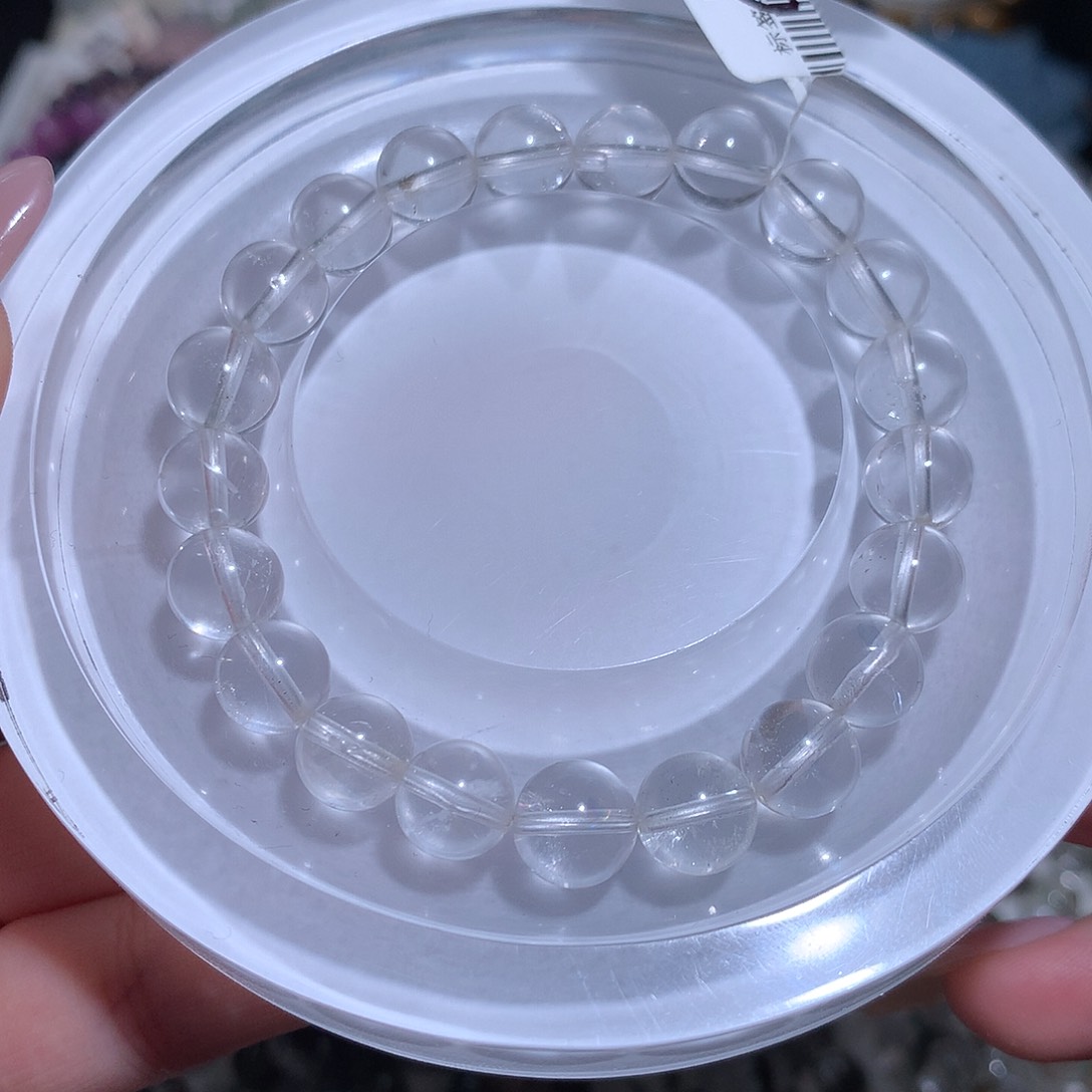 未镶嵌手链水晶福利白水晶9咪