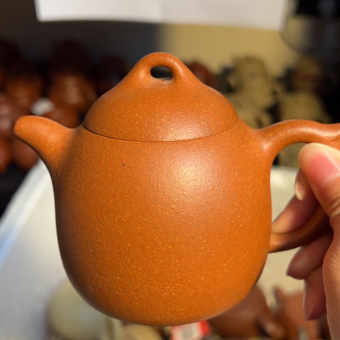 紫砂茶壶宜兴紫砂壶降坡瑕