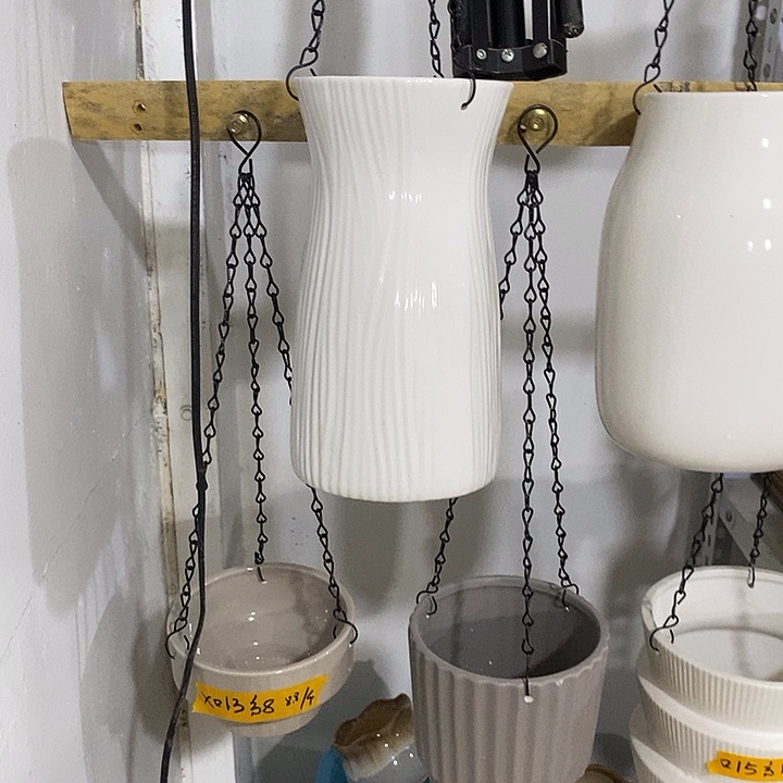 摆件陶盆有孔 微瑕介意勿拍