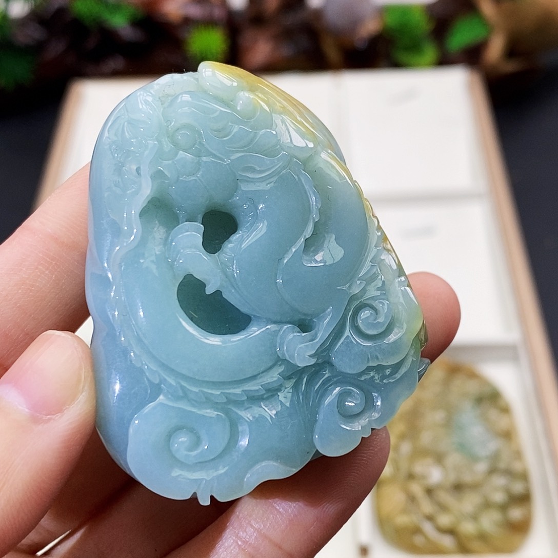 颈饰未镶嵌翡翠缅甸缅甸a货