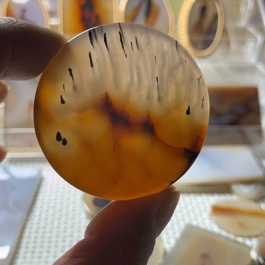 玛瑙/玉髓未镶嵌颈饰