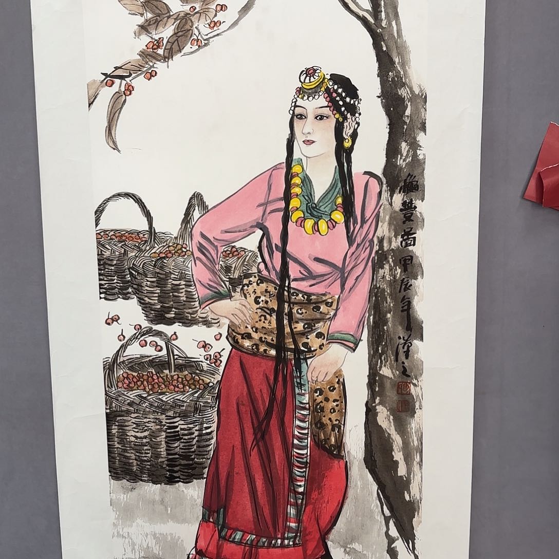 国画亲笔手绘原创