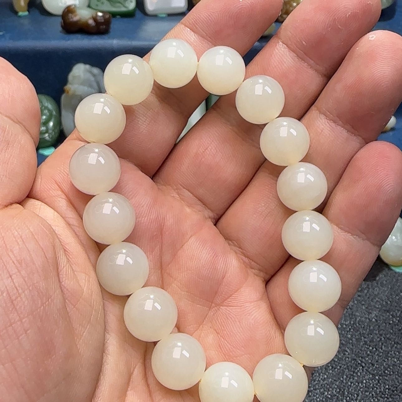 【闪购商品】和田玉手链未镶嵌霸*