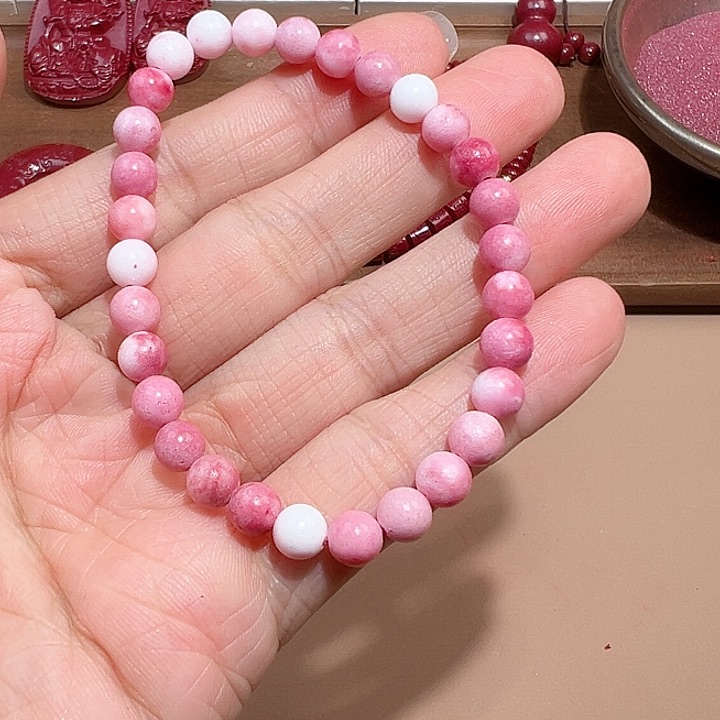 天然辰砂原矿朱砂手串