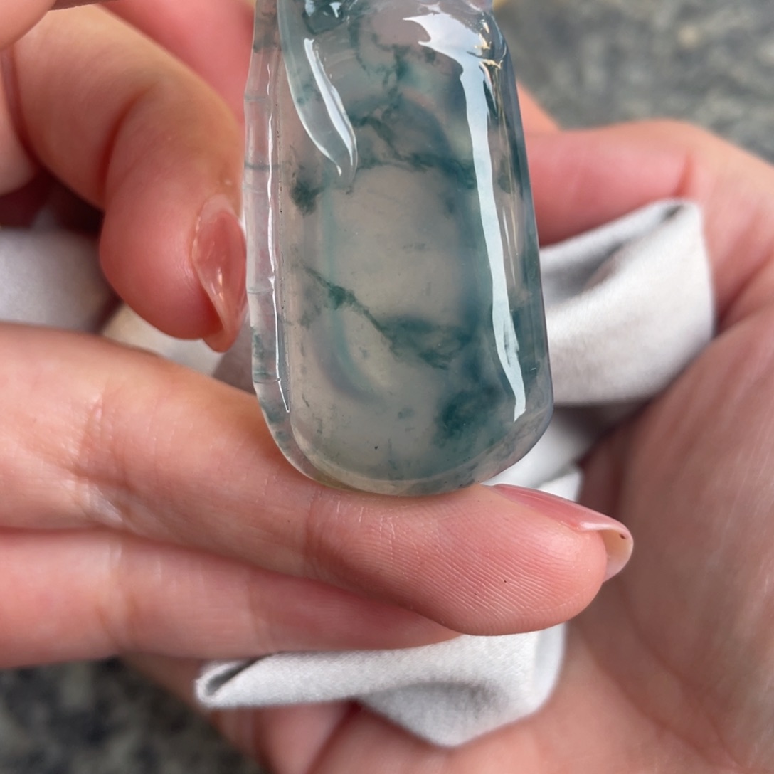 未镶嵌定制翡翠竹节