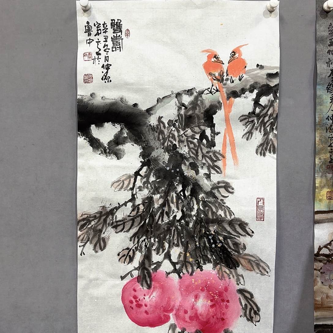 国画国画纯手绘作品请放心去藏